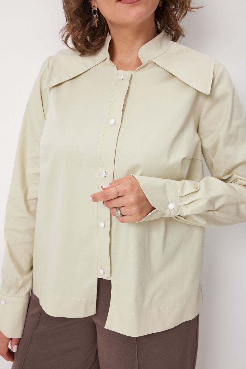 Блузы BegiModa 4135 зеленая_дыня