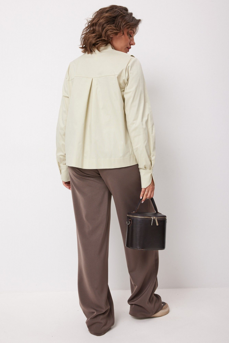 Блузы BegiModa 4135 зеленая_дыня