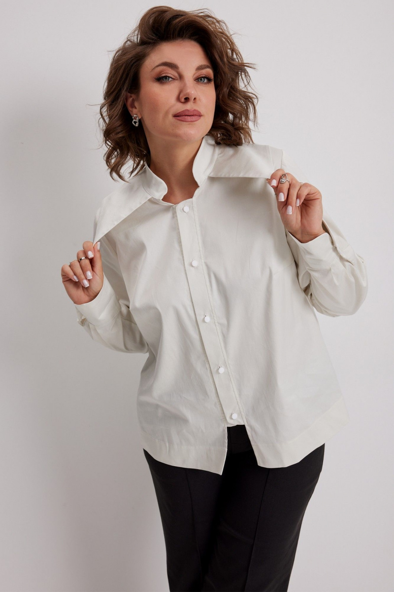 Блузы BegiModa 4135 сливочный