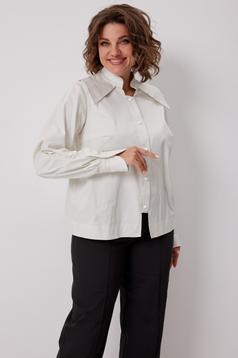 Блузы BegiModa 4135 сливочный