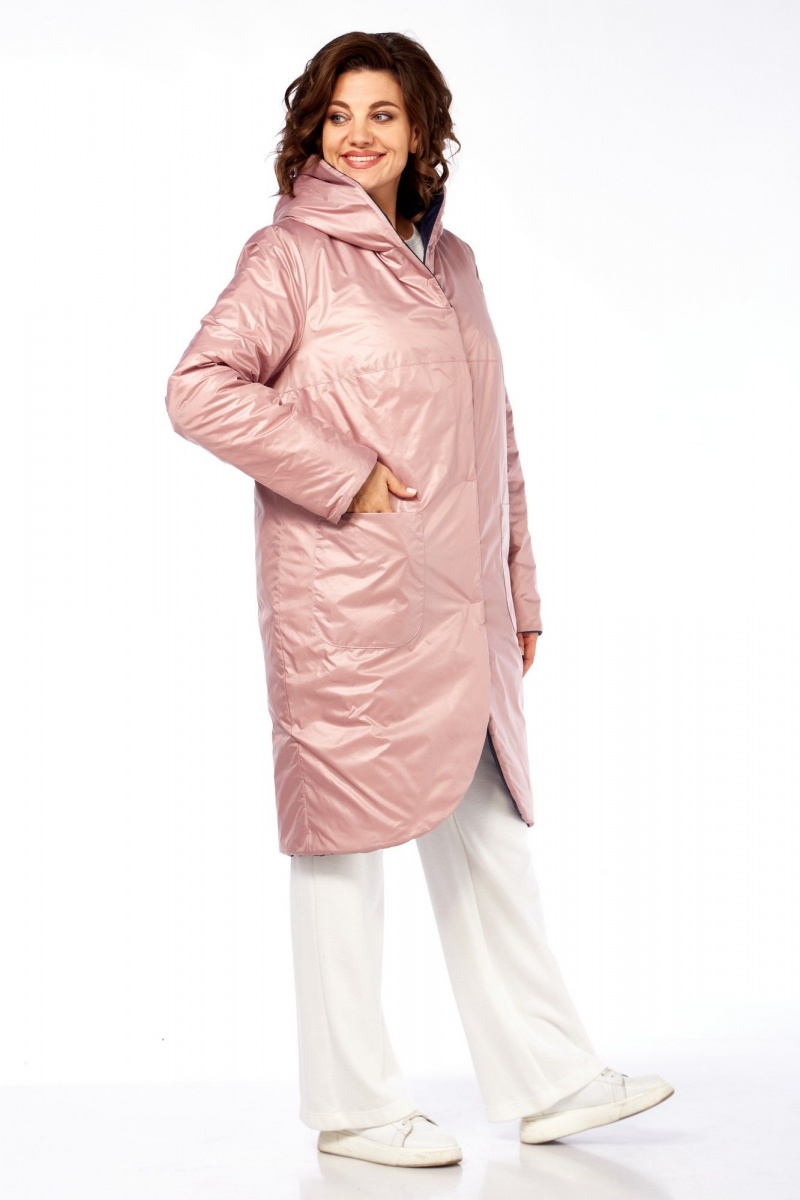 Женская куртка Диомант 1928 синий-пудра