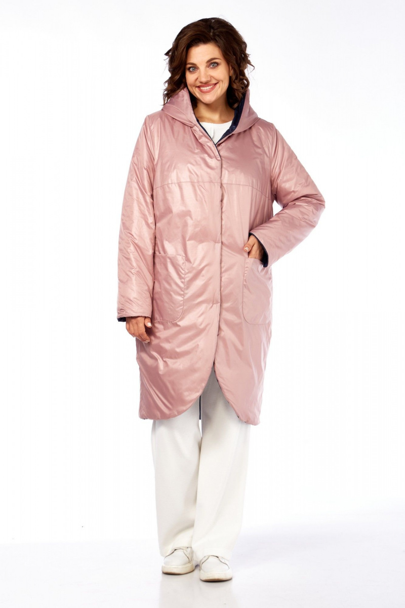 Женская куртка Диомант 1928 синий-пудра