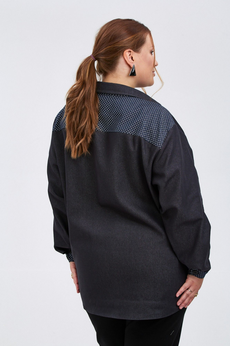 Рубашки Avenue Fashion 0341 черный