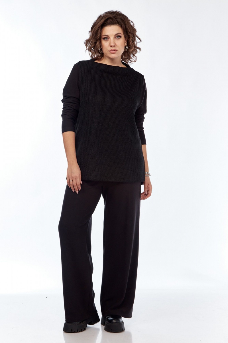 Брючный комплект Диомант 1995 белый-черный