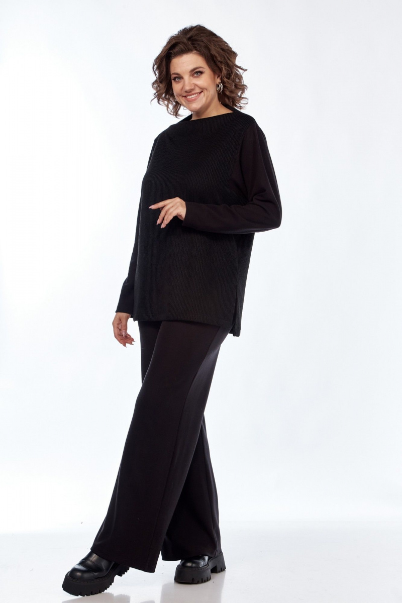 Брючный комплект Диомант 1995 белый-черный