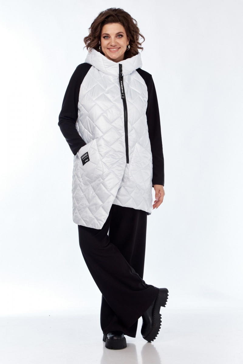 Брючный комплект Диомант 1995 белый-черный