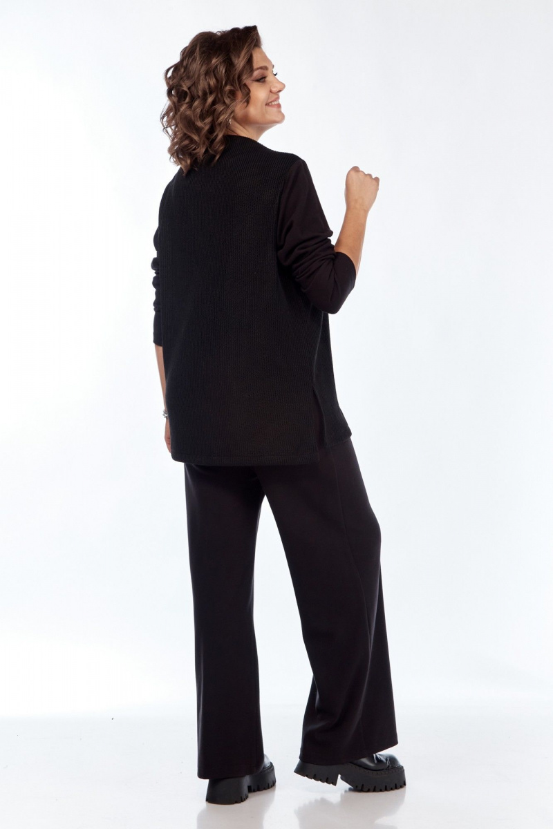 Брючный комплект Диомант 1995 белый-черный