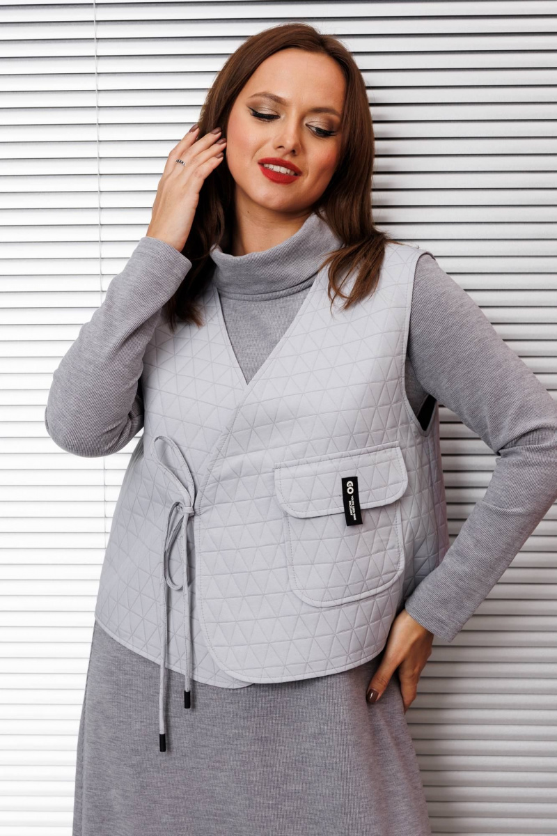 Плательный комплект INVITE 6073/1 серый