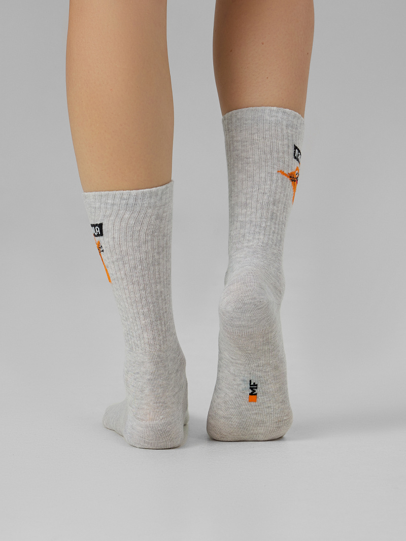 Носки и гольфы Mark Formelle 217K-2668/23217K-1 св.серый_меланж_рис.2668