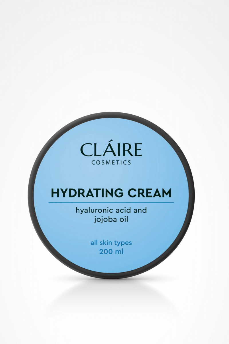 Кремы для лица Claire Cosmetics Увлажняющий крем для лица, тела и рук HYDRATING CREAM