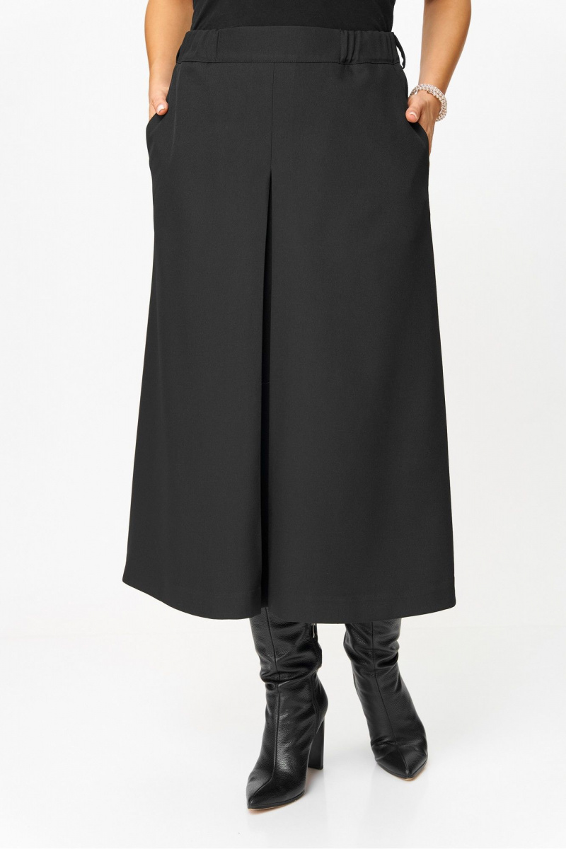 Юбочный костюм AVA fashion М-146 черный