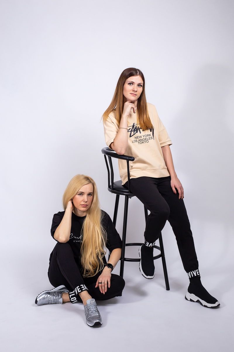 Брючный комплект Пинск-Стиль 3870 черный
