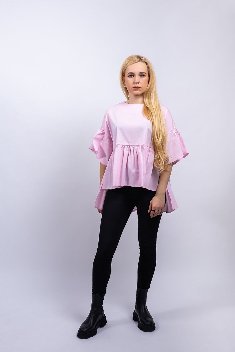 Блузы Пинск-Стиль 3881 розовый