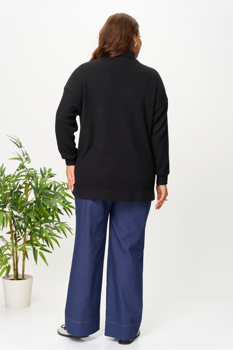 Джемперы AVA fashion М-152 черный