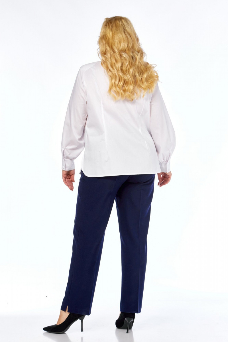 Брюки Элль-стиль 2002/6 темно-синий