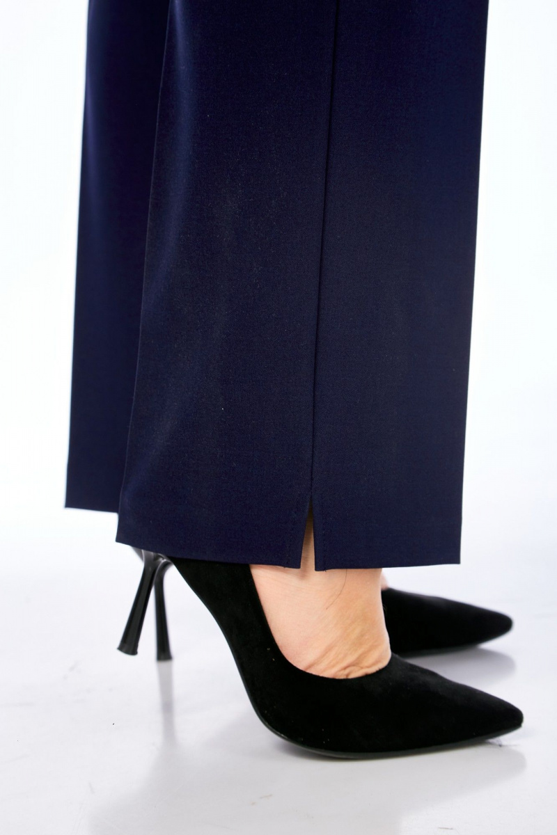 Брюки Элль-стиль 2002/6 темно-синий