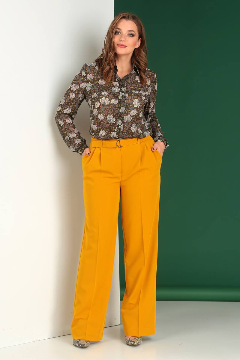 Брючный комплект Liona Style 655 рыжий