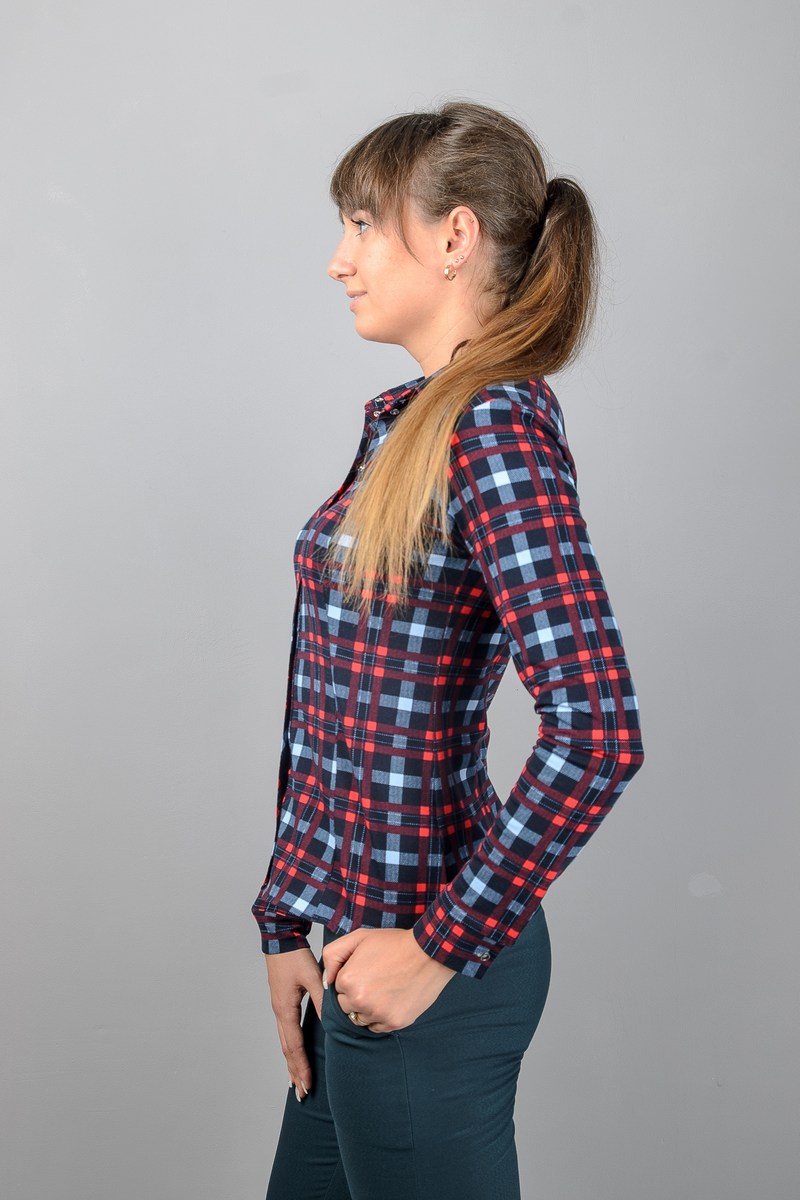 Рубашки Mita ЖМ300 клетка