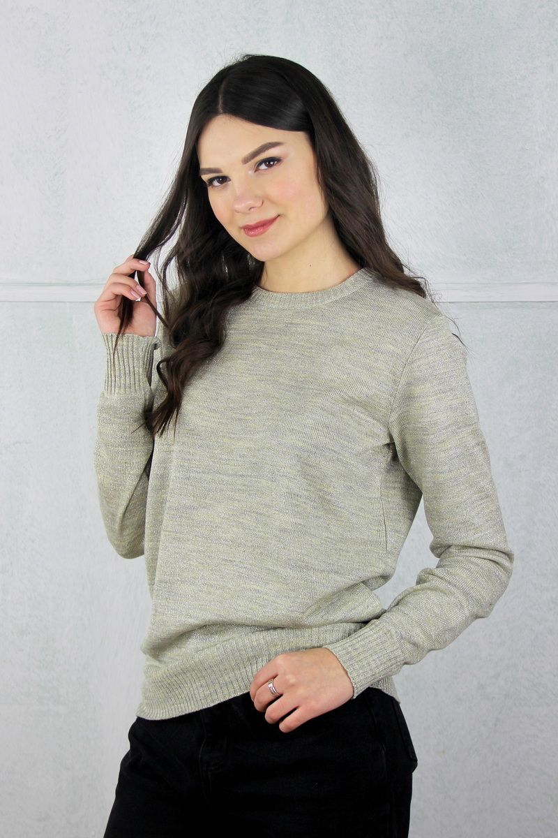 Джемперы Полесье С1501-18 0С2043-Д43 158,164 золотая_дюна_+серебро