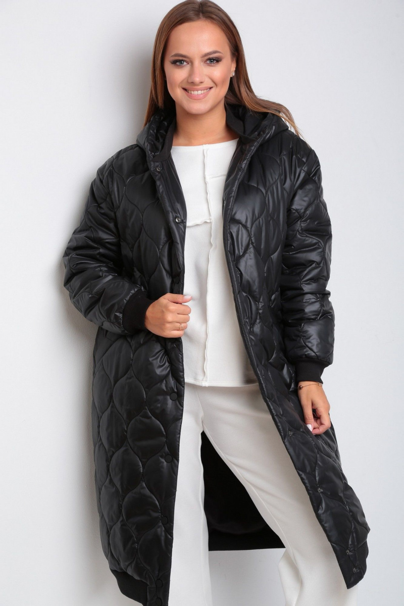 Женское пальто Диомант 1919 черный