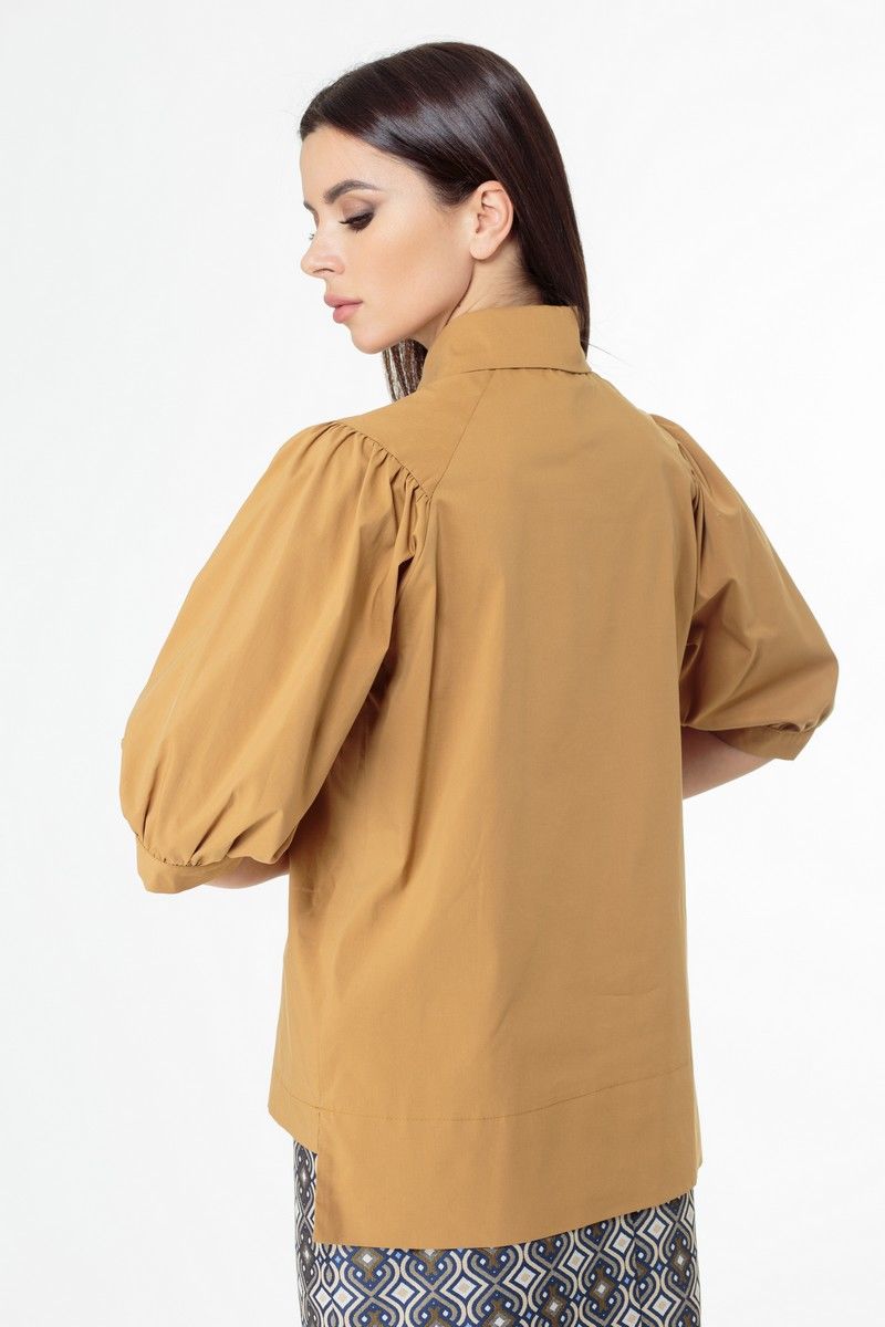 Блузы Anelli 987 горчица