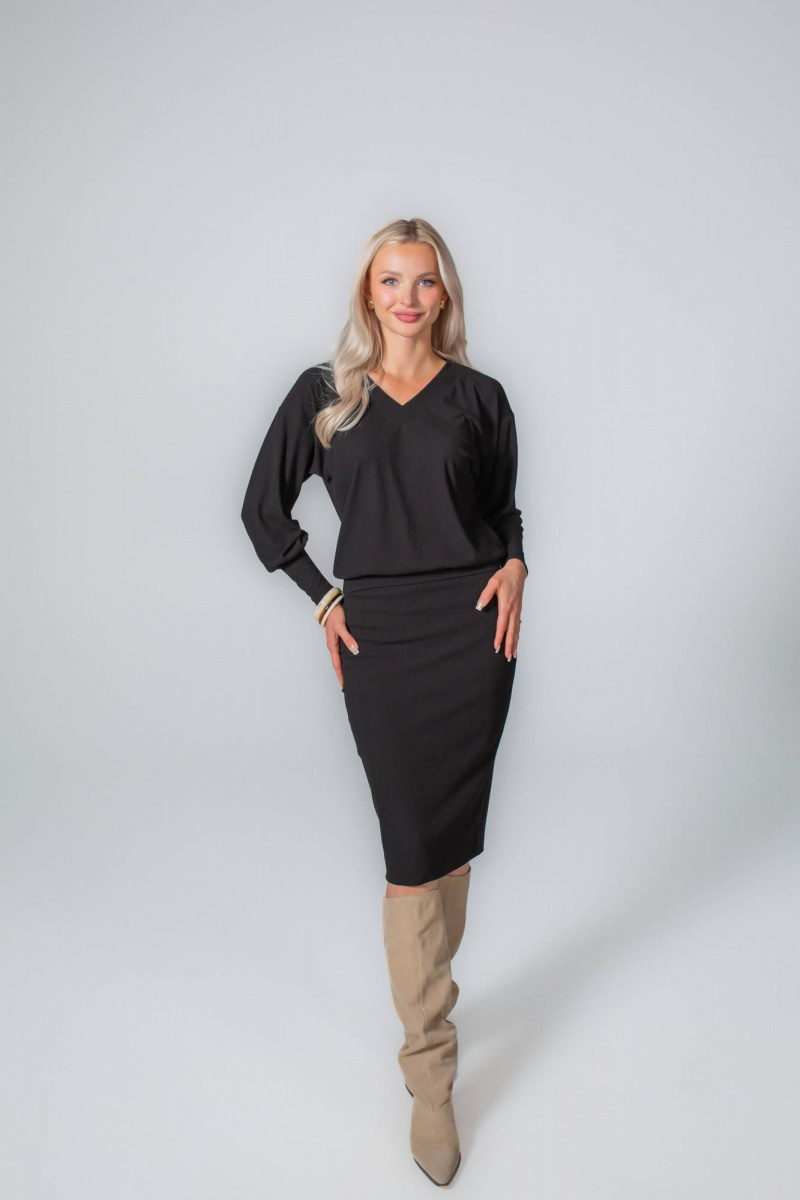 Юбочный костюм MONA STYLE FASHION&DESIGN 19089/2 черный