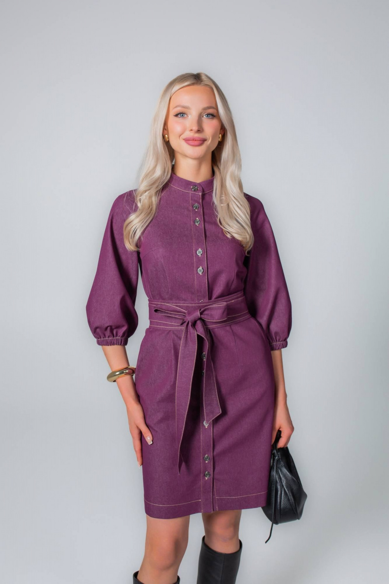 Платья MONA STYLE FASHION&DESIGN 24044/1 бордовый