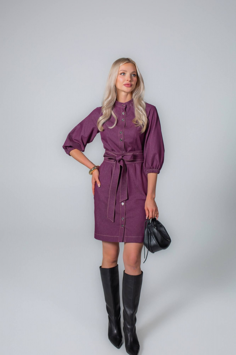 Платья MONA STYLE FASHION&DESIGN 24044/1 бордовый