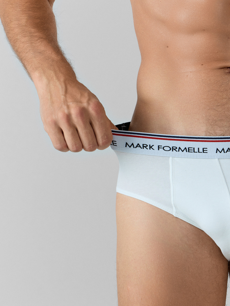 Нижнее белье Mark Formelle 411170-3/25-5162Ц-5 белый_серый_меланж_4306_А_черный1