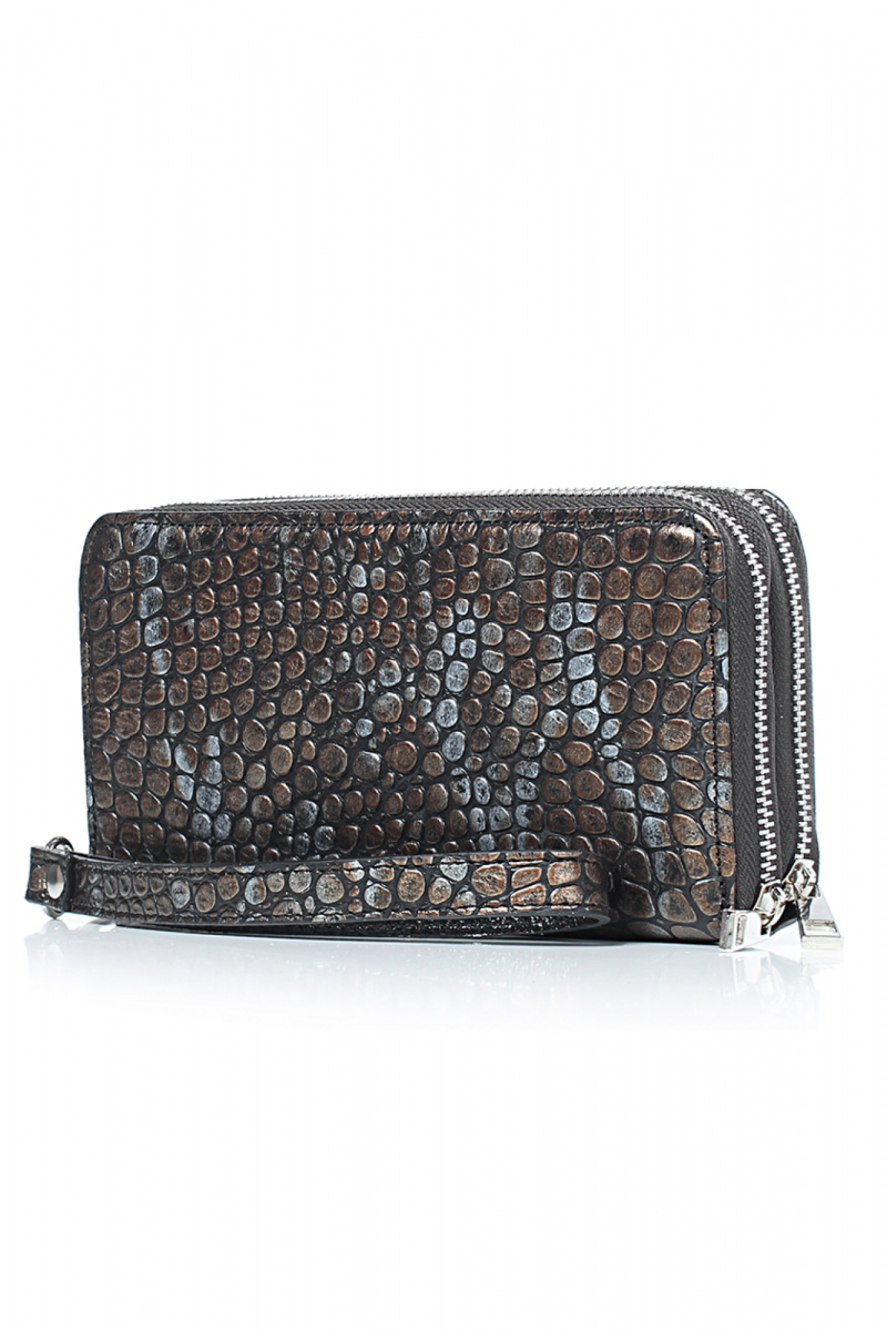 Кошельки и косметички Galanteya 225.25с1680к45 бронза/черный