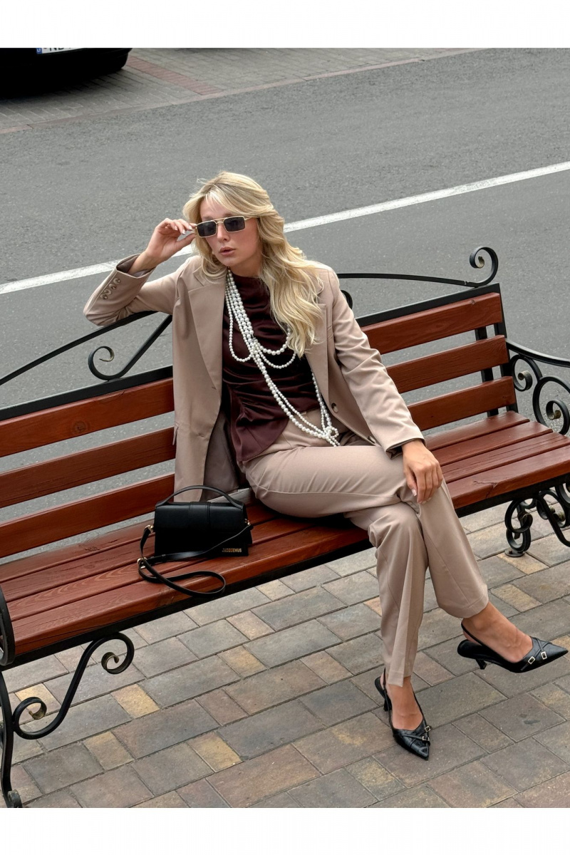 Жакеты THE.WOMAN 0346 бежевый