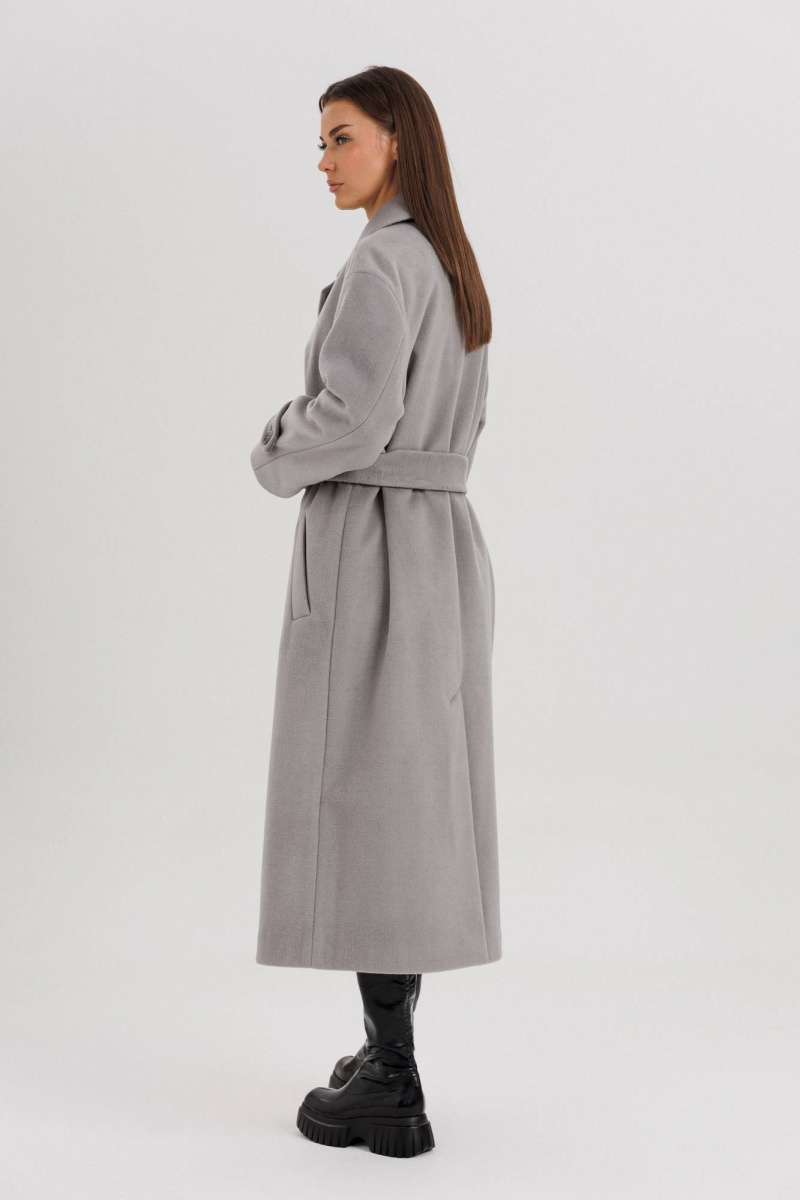 Женское пальто Fantazia Mod 4645 серый