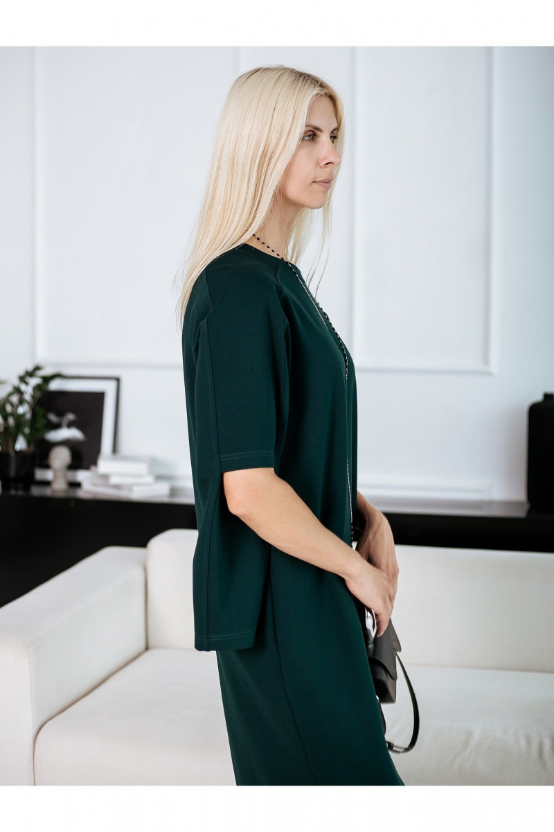 Платья BUNABOUTIQUE 21041 изумрудный