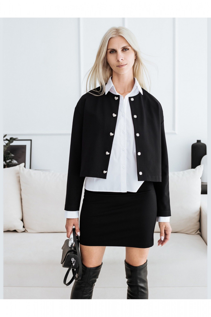 Юбочный костюм BUNABOUTIQUE 2122 черный