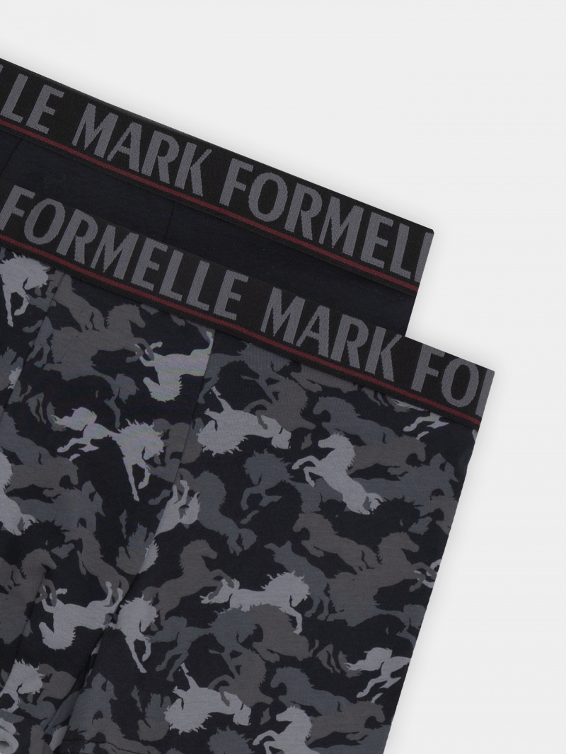 Нижнее белье Mark Formelle 411228-2/25-5079П-5 лошади_на_черном_черный