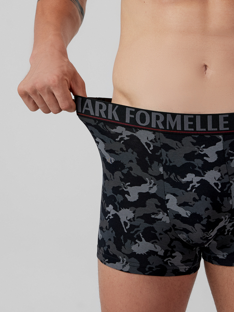 Нижнее белье Mark Formelle 411228-2/25-5079П-5 лошади_на_черном_черный