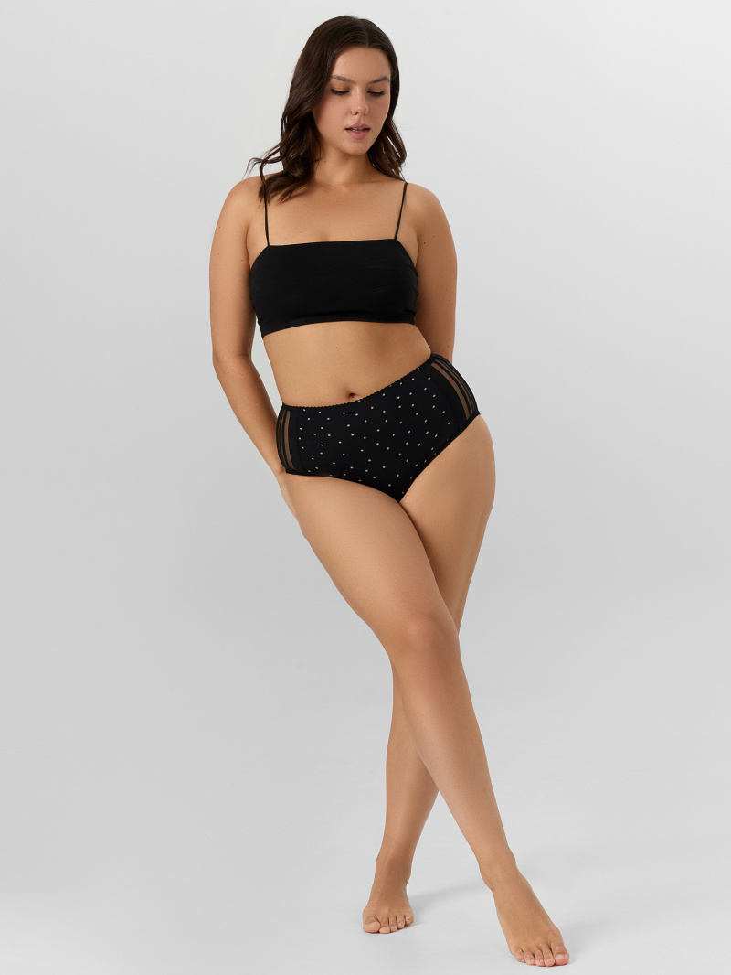 Трусы Mark Formelle 412071/25-44-34526Ц-16 горошек_на_черном2