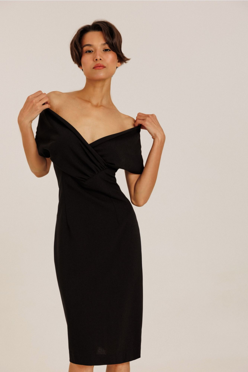 Платья DILIA 0784 черный