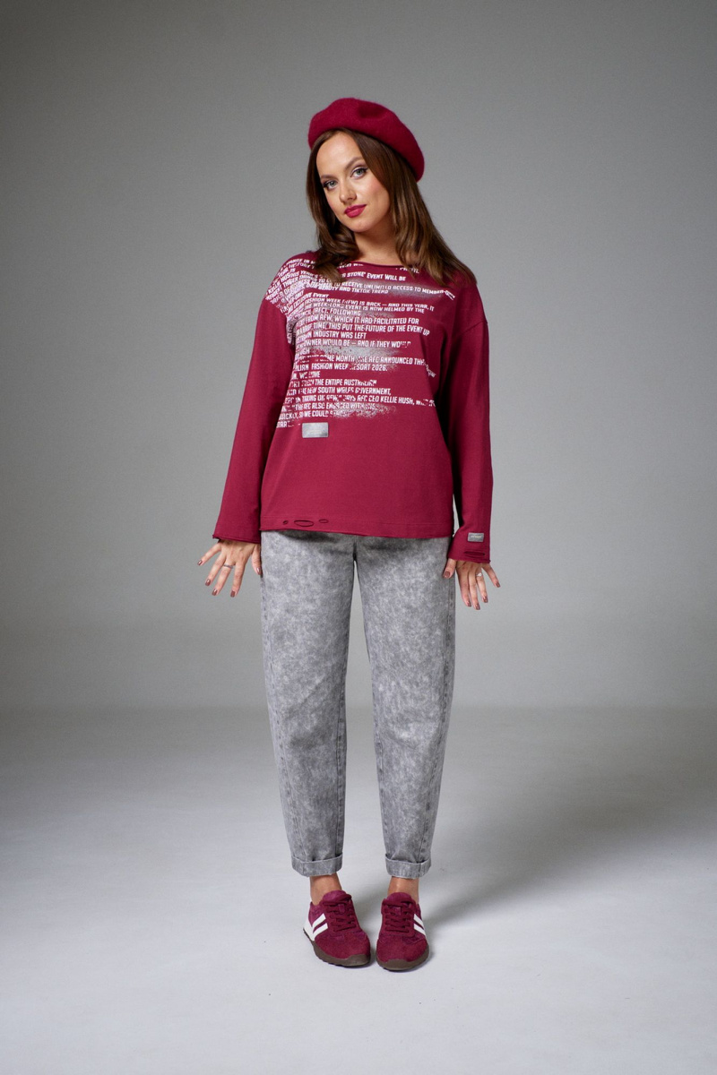 Джемперы AVE RARA 2247/1 марсала