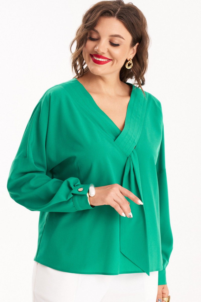 Блузы Almirastyle 305 зелёный