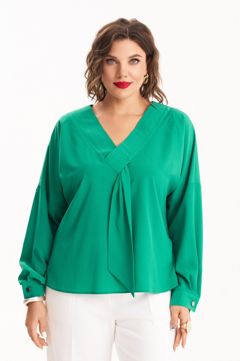Блузы Almirastyle 305 зелёный