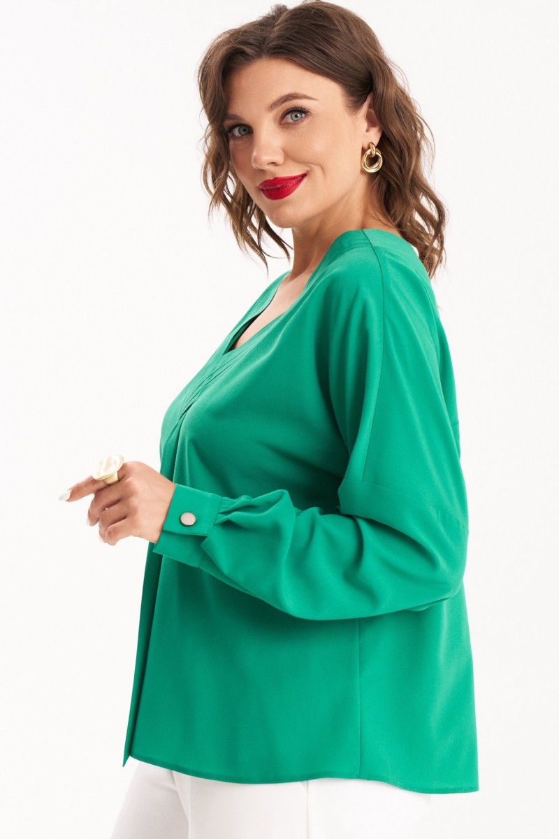 Блузы Almirastyle 305 зелёный