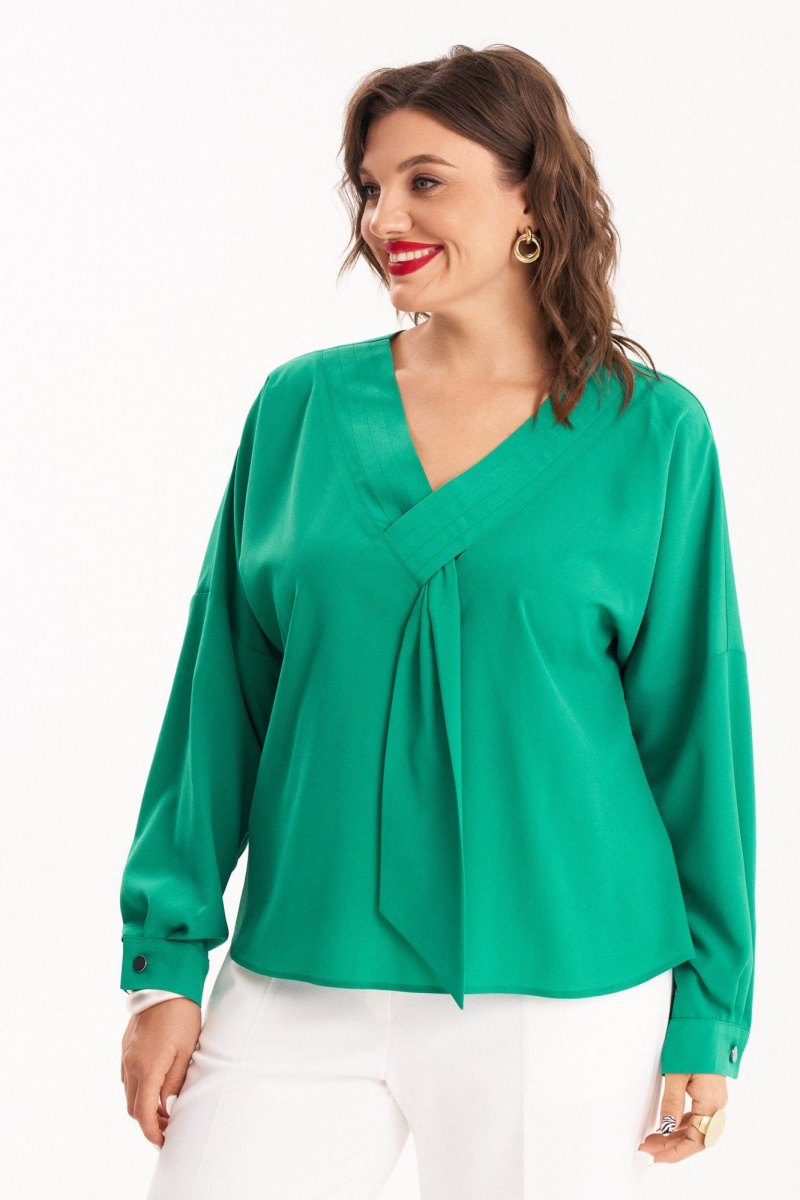 Блузы Almirastyle 305 зелёный