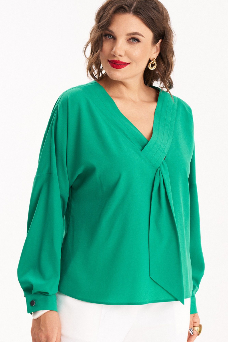 Блузы Almirastyle 305 зелёный