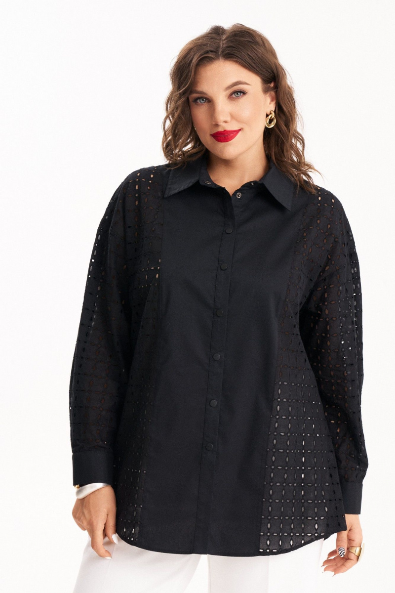Рубашки Almirastyle 452 черный
