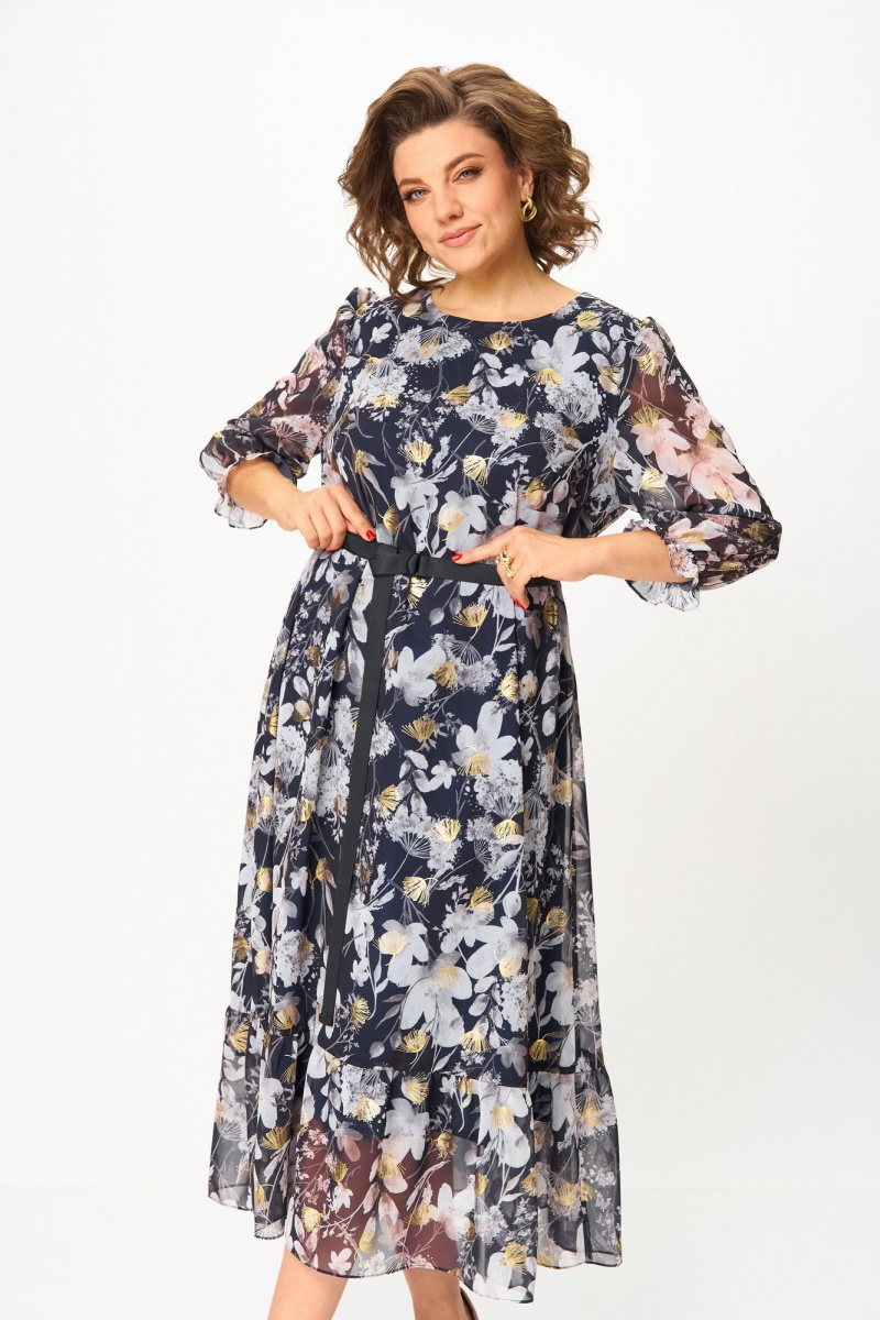 Платья Moda Versal П2483 т.синий