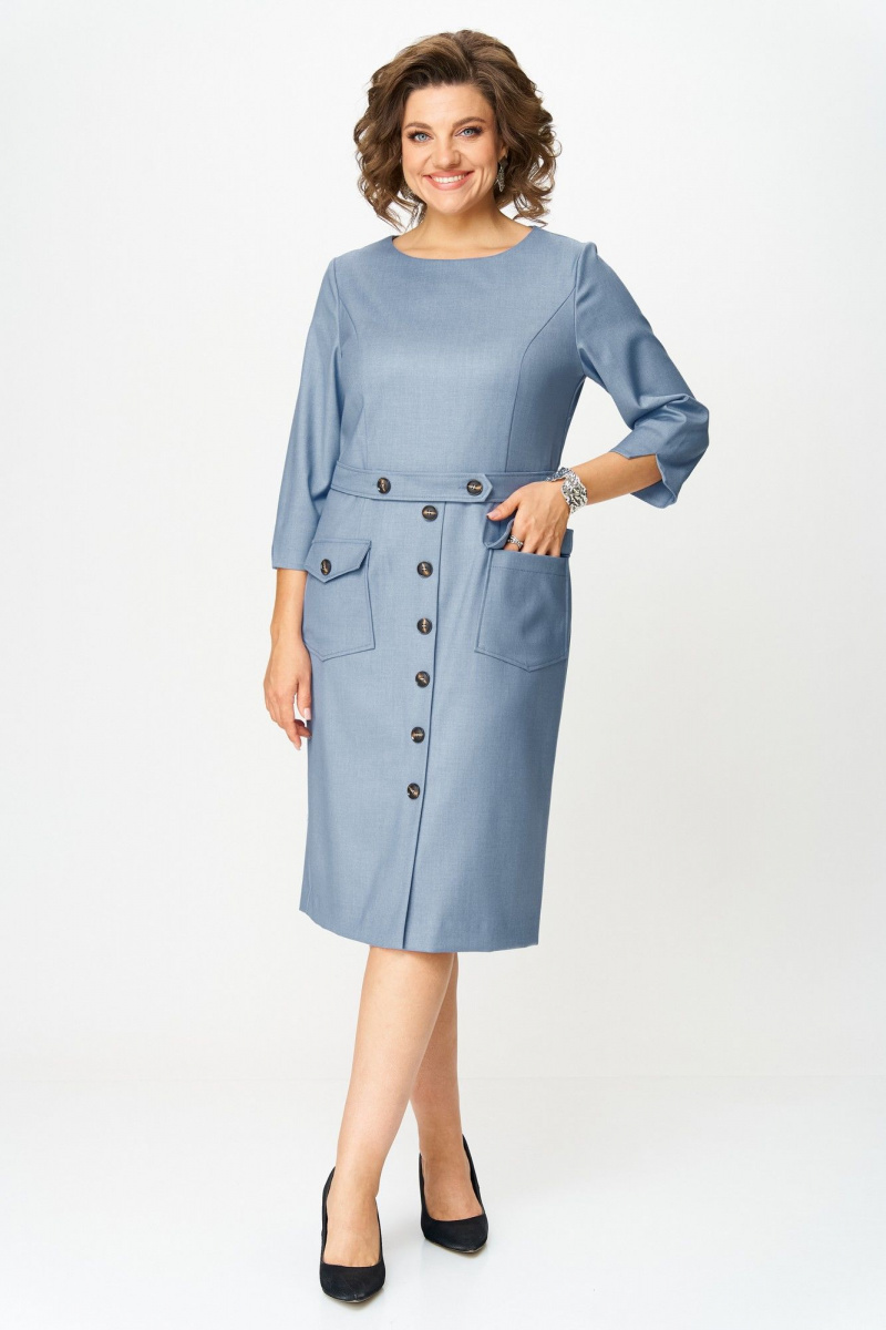 Платья Moda Versal П2559 голубой