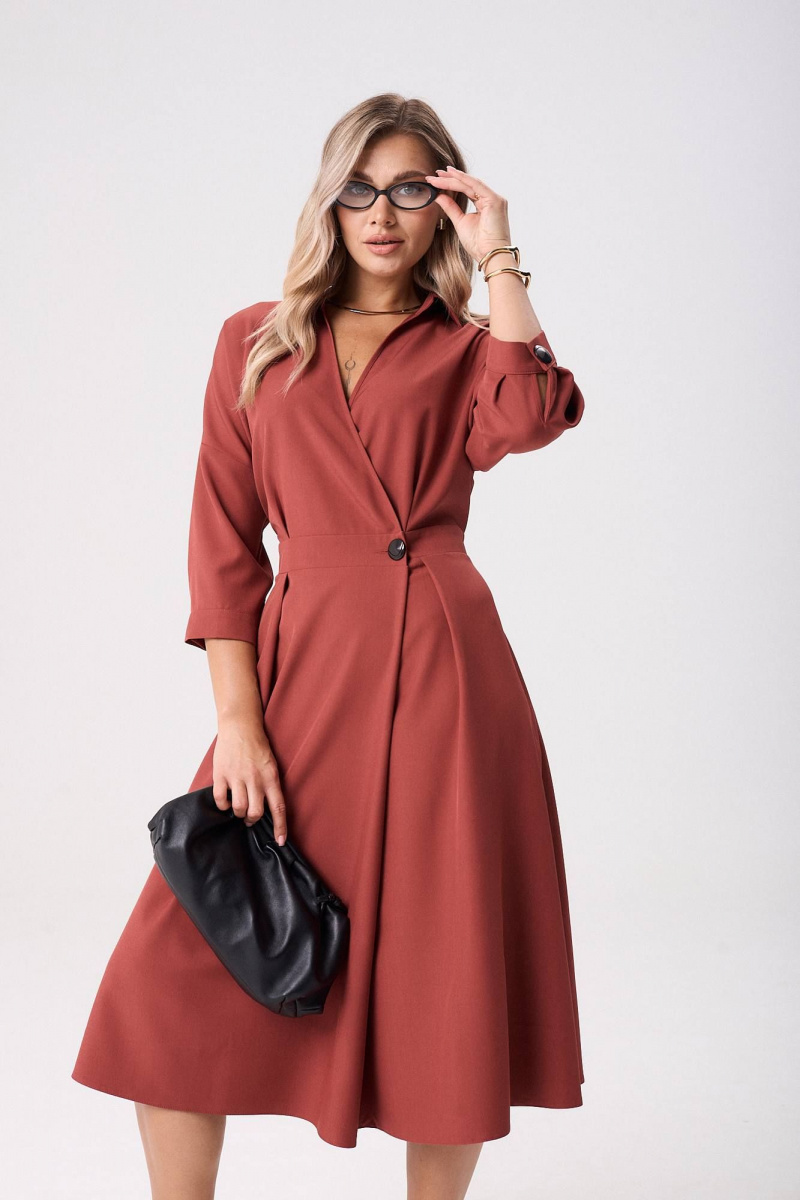 Платья Anastasia 1229.1 клюква