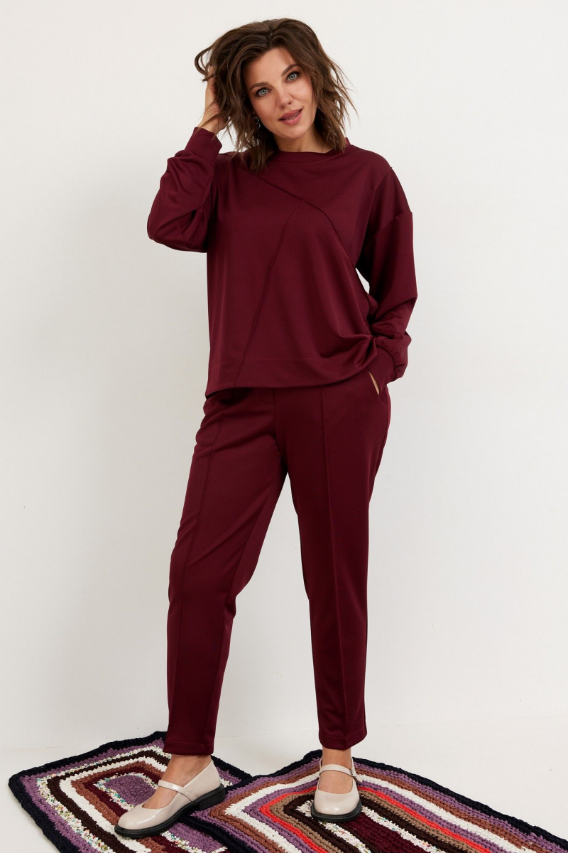 Брючный комплект BegiModa 3100 вишня