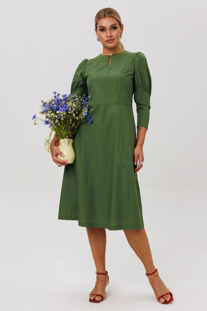 Платья Anelli 1647 дартмутский_зеленый